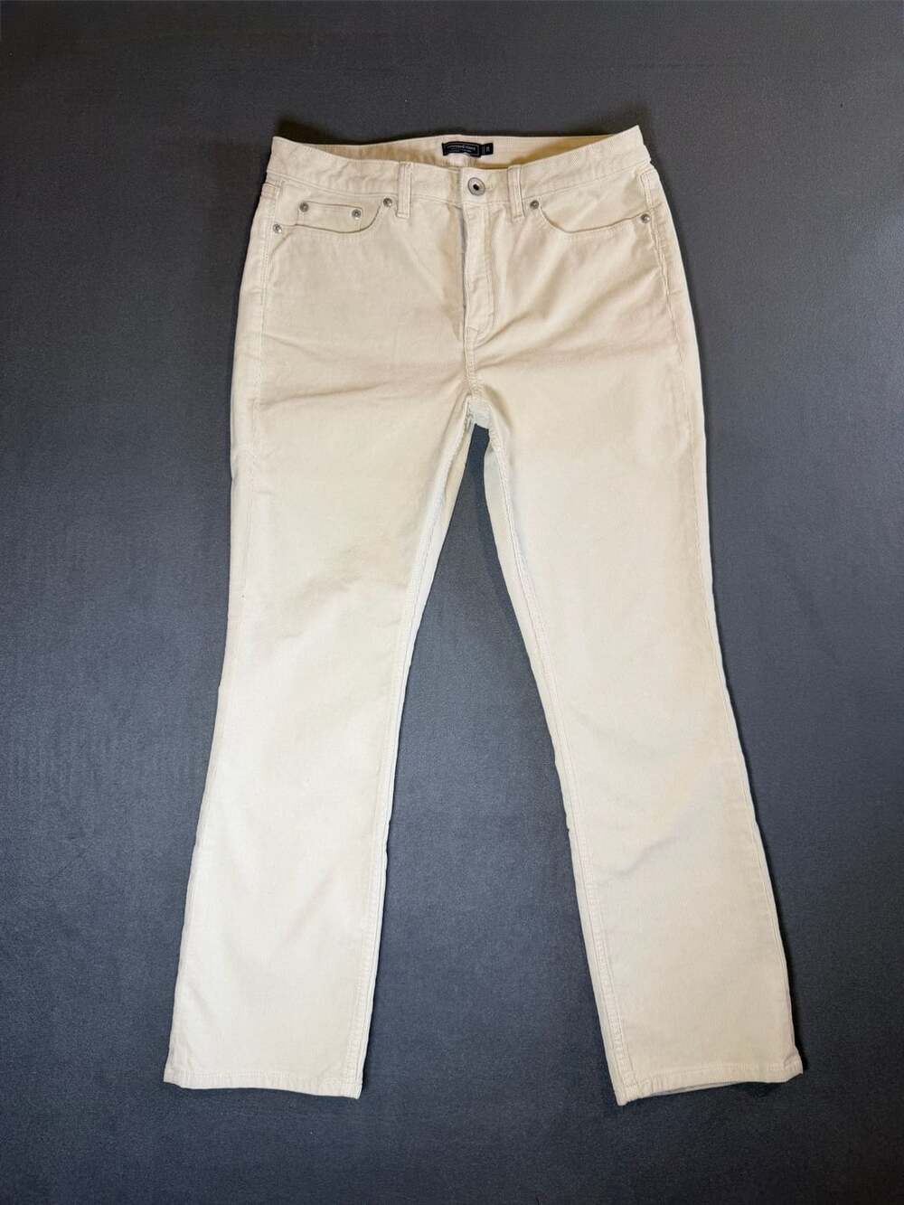 Vineyard Vines Corduroy Pants Size 29 Cream Straight Leg Trousers